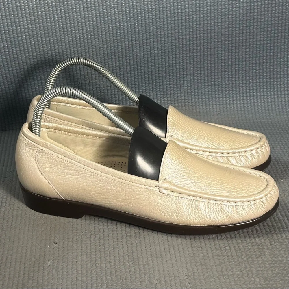 SAS Simplify Slip-On Leather Loafers Women’s Size 8.5 Narrow - Picture 2 of 9